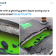 Illustration for article titled Would You Have Sex With This Sinkhole Oozing Green Slime in Toronto?